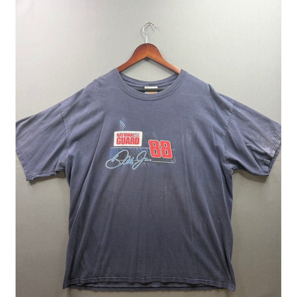 Chase Authentics Dale Earnhardt Jr NASCAR T-Shirt Mens Navy Blue Graphic 3XL